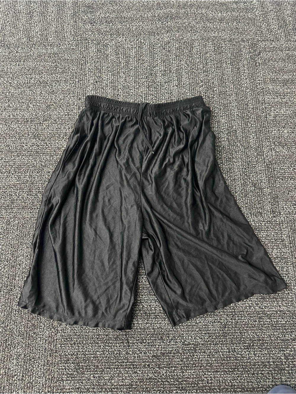 Ultra Performance Mens Black Solid Athletic Gym Shorts 3XL Drawstring
